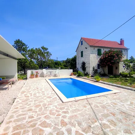 Casa de Férias Original Mediterranean Stone House Gornji Seget